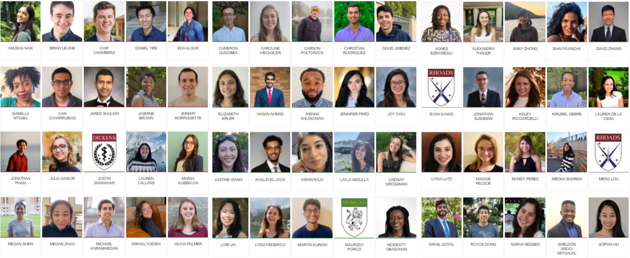 Entering Class of 2020: Student Gallery - apenndx